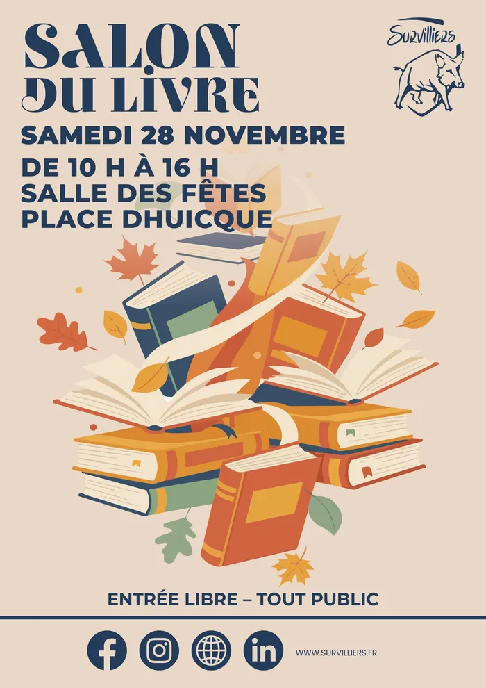 Illustration de l'événement : Salon du Livre de Survilliers