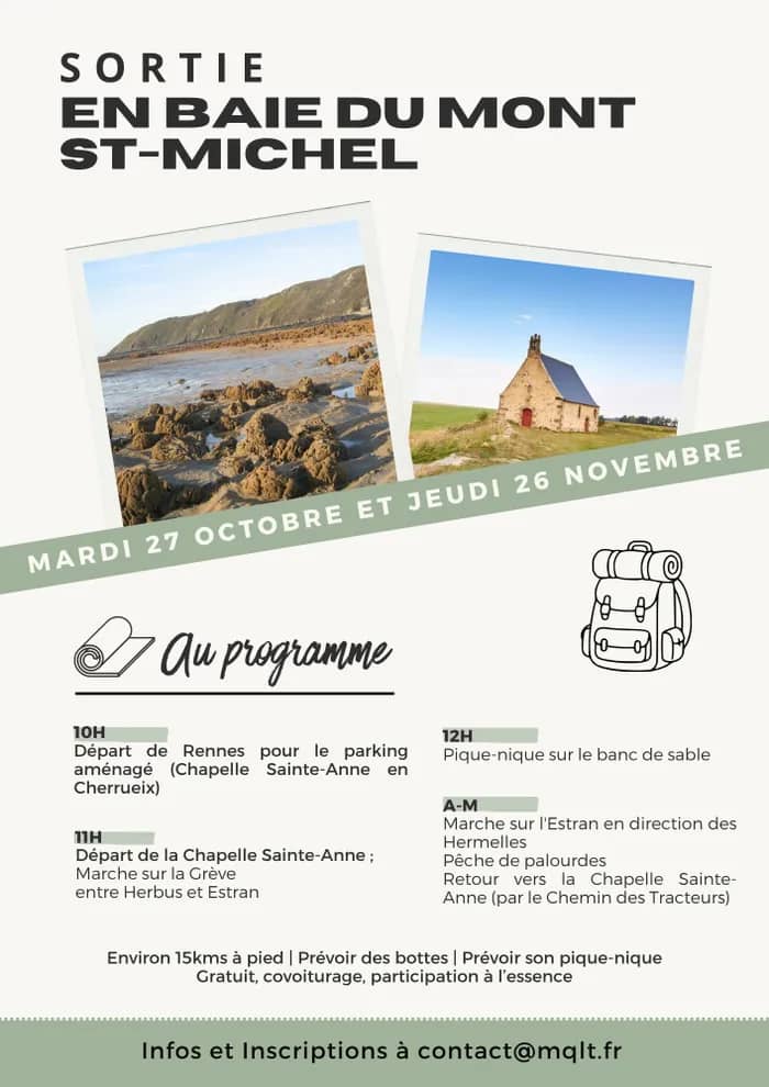 Illustration de l'événement : Sortie en baie du Mont-Saint-Michel