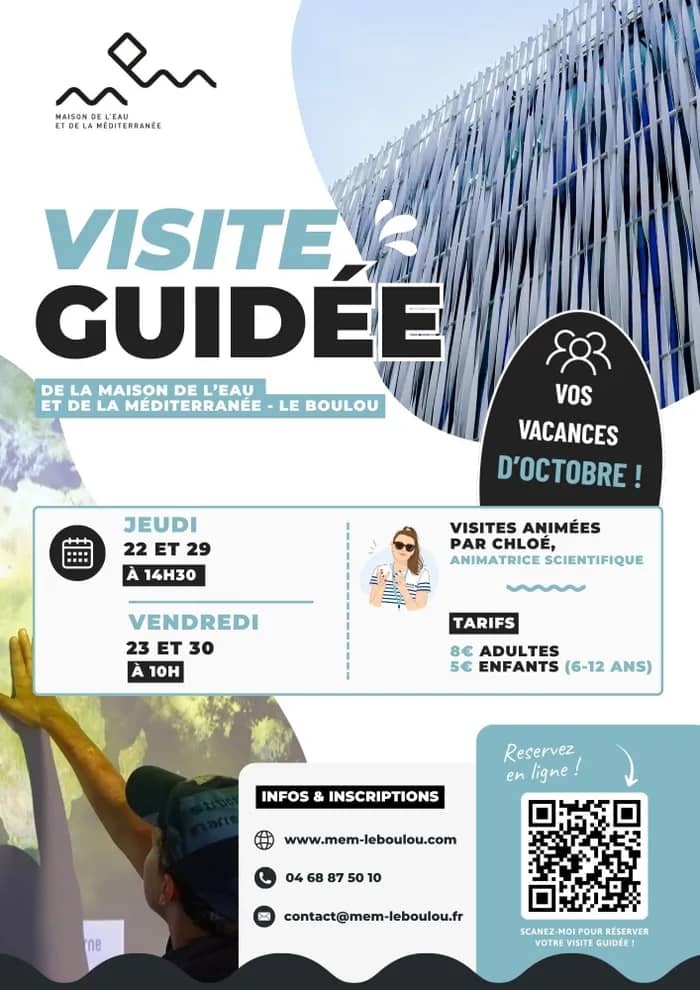 Illustration de l'événement : Votre visite guidée de la Maison de l'Eau