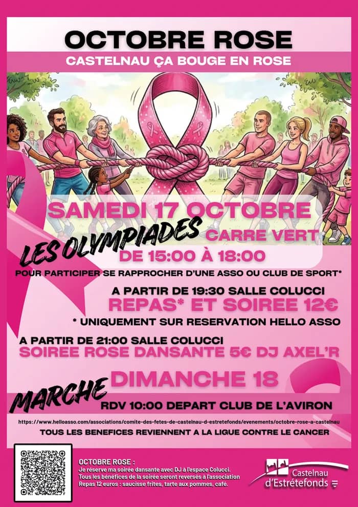 Illustration de l'événement : Octobre rose à Castelnau !