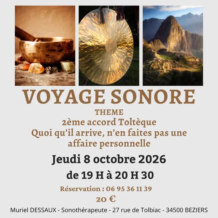 Illustration de l'événement : Voyage Sonore à Béziers