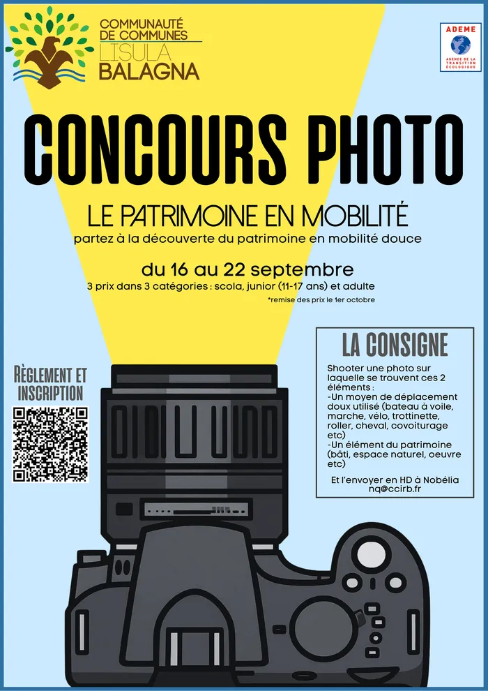 Illustration de l'événement : 2ème édition du concours photo "le patrimoine en mobilité"