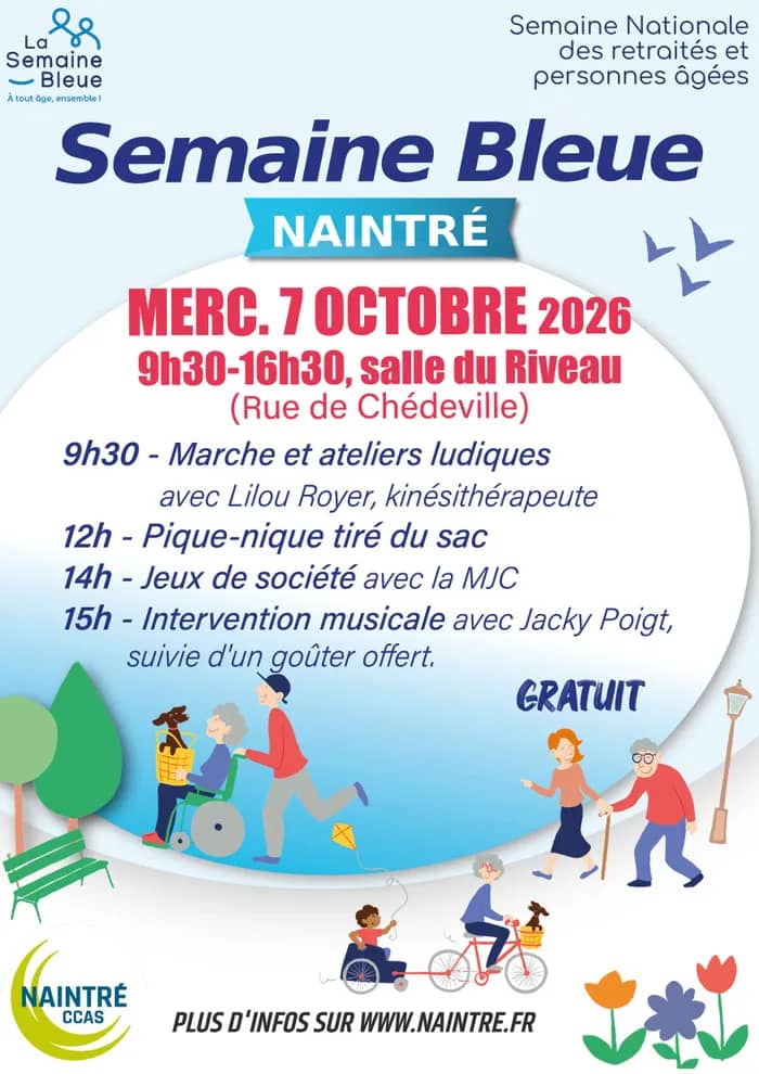 Illustration de l'événement : Semaine bleue