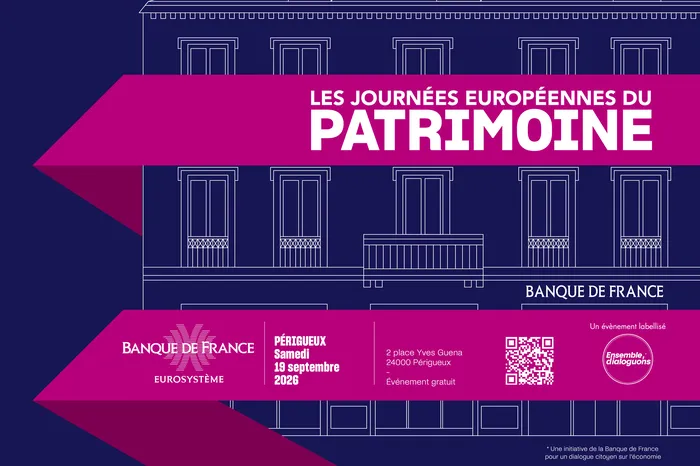 Illustration de l'événement : Venez découvrir la Banque de France de Périgueux