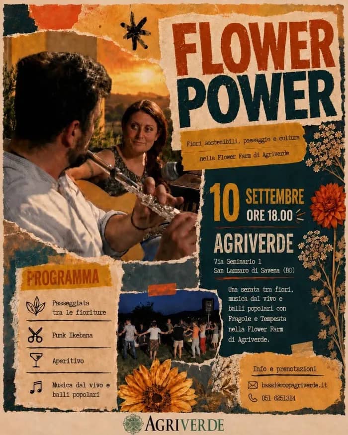 Illustration de l'événement : Concerto a ballo a Flower Power Agriverde