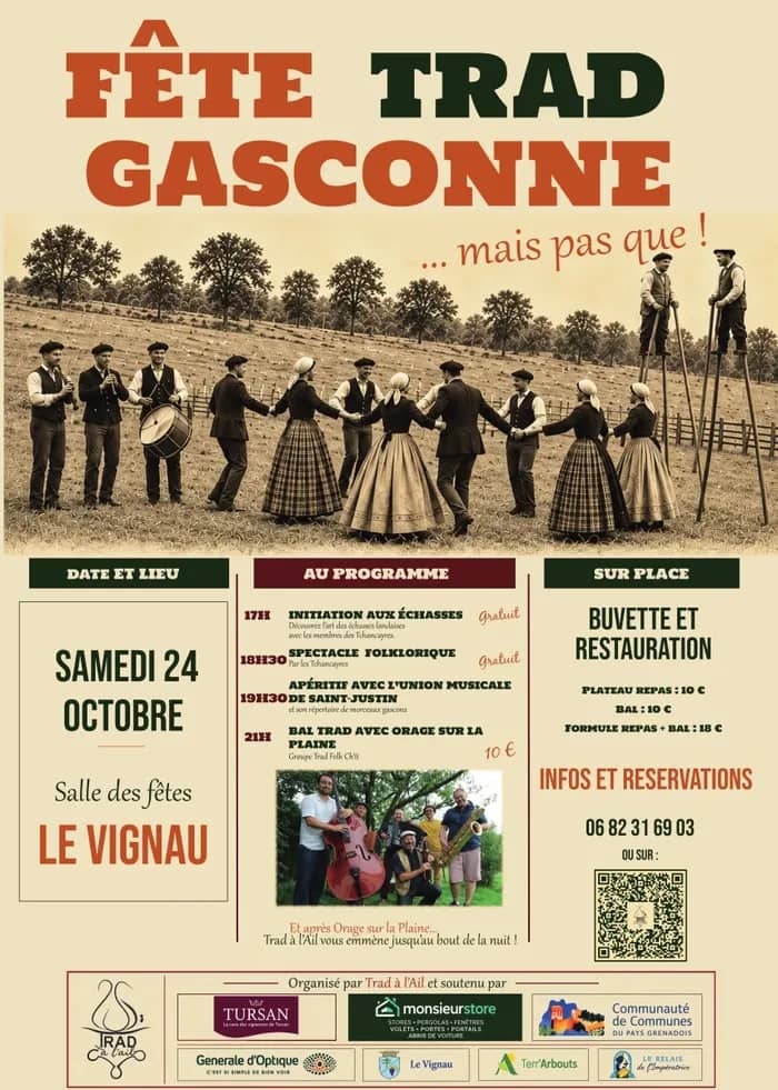 Illustration de l'événement : Fete Gasconne de la Nuèit la Mei Longa