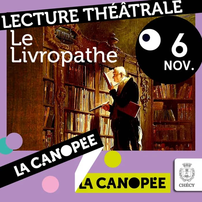Illustration de l'événement : Le Livropathe, lecture théâtrale