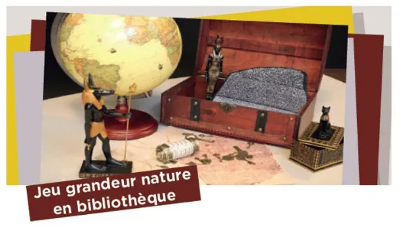 Illustration de l'événement : Escape game Sur les traces de Champolion