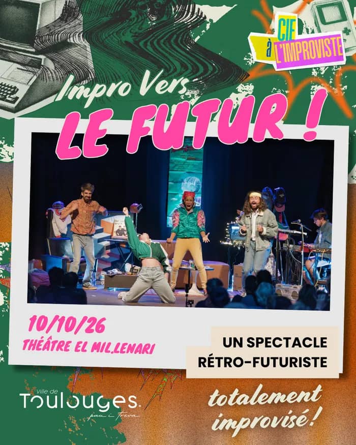 Illustration de l'événement : IMPRO VERS LE FUTUR - Cie à l'improviste