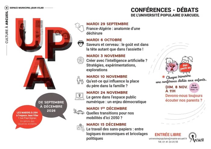 Illustration de l'événement : Conférence pour enfants "Devons-nous toujours écouter nos parents ?"