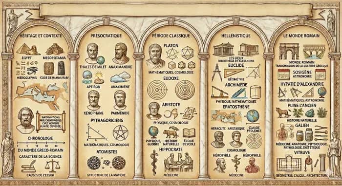 Illustration de l'événement : Histoire des sciences dans la Grèce antique et à Rome