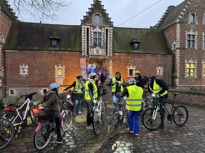 Illustration de l'événement : Balade à vélo et à la lampe frontale