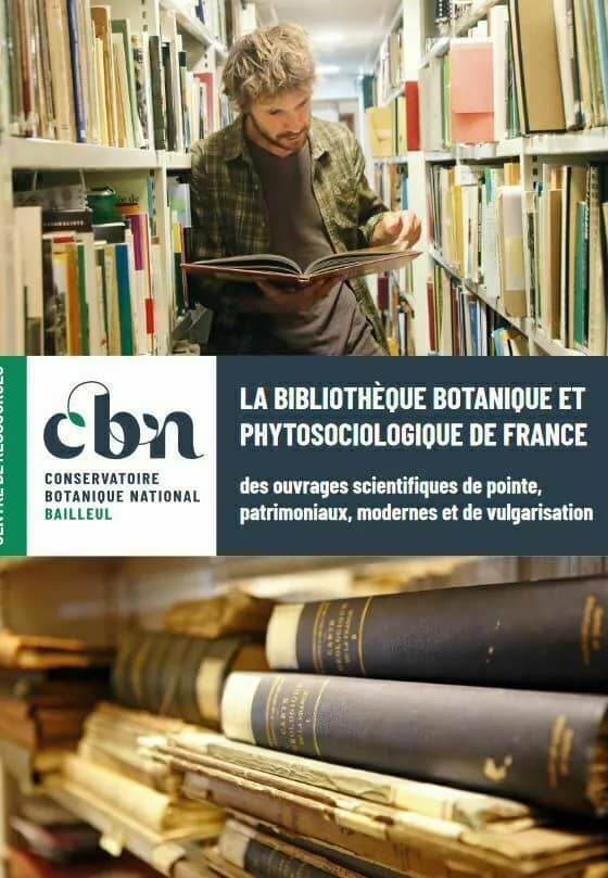 Illustration de l'événement : Visites guidées de la bibliothèque scientifique et patrimoniale et des herbiers du Conservatoire Botanique National des Hauts-de-France