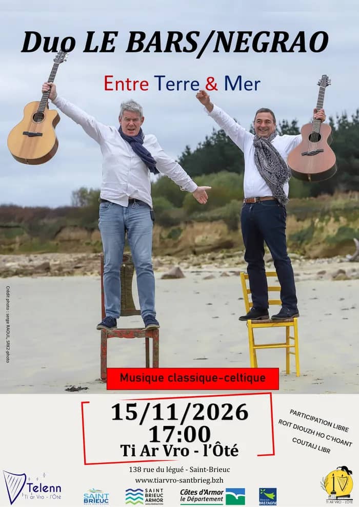 Illustration de l'événement : Duo Le Bars/Negrao
