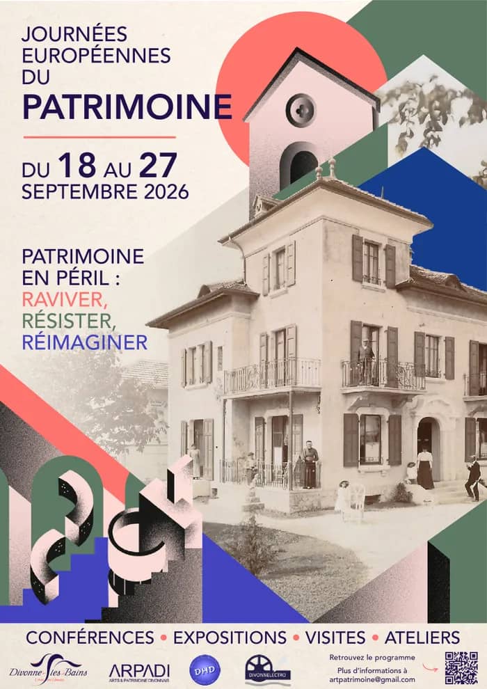 Illustration de l'événement : [CONFÉRENCE] : LA VILLA VERTE ET LE CHÂTEAU DE DIVONNE AU XIXE SIÈCLE.