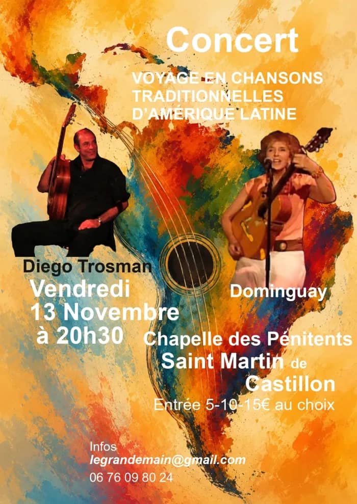 Illustration de l'événement : Voyage en chants traditionnels d'Amérique latine