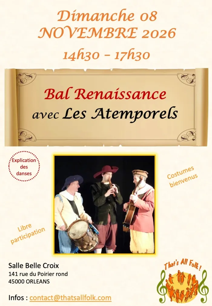 Illustration de l'événement : Bal Renaissance