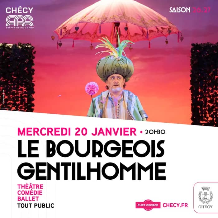 Illustration de l'événement : LE BOURGEOIS GENTILHOMME - SAISON CULTURELLE 26/27