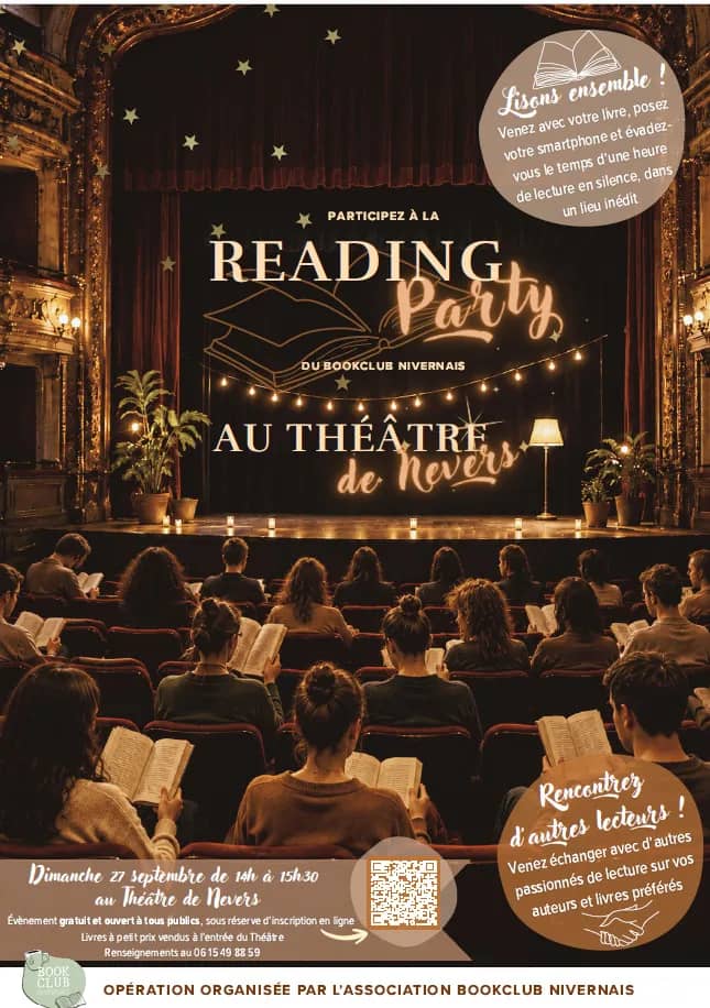 Illustration de l'événement : La reading party du bookclub nivernais