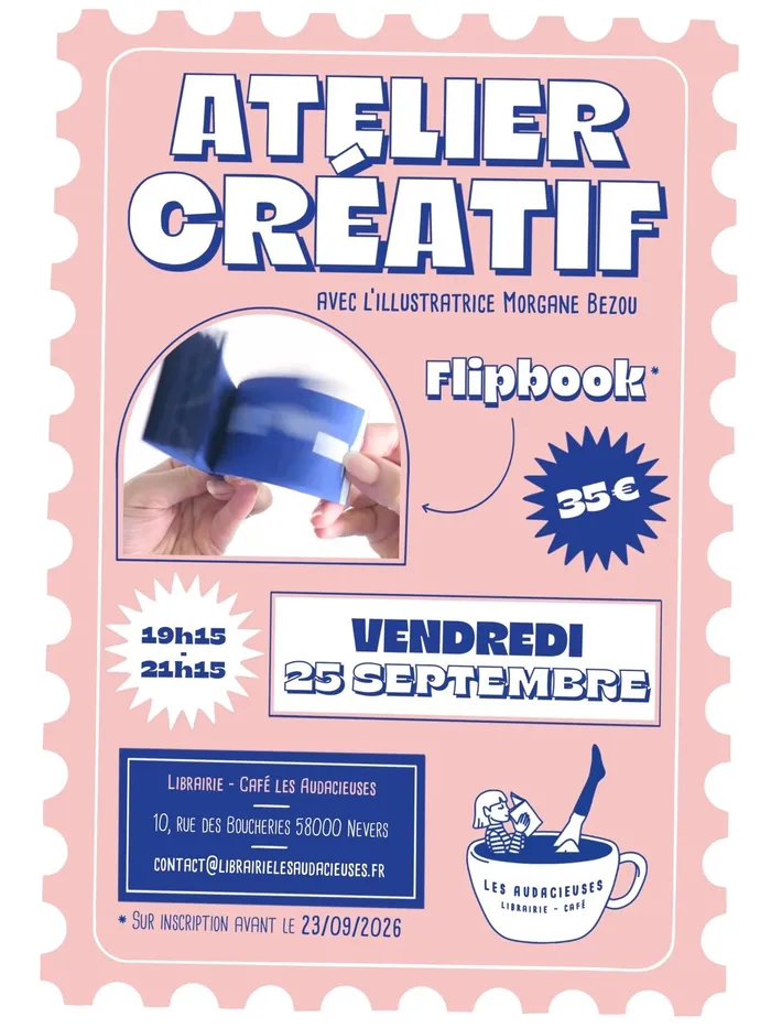 Illustration de l'événement : Atelier créatif : Flipbook