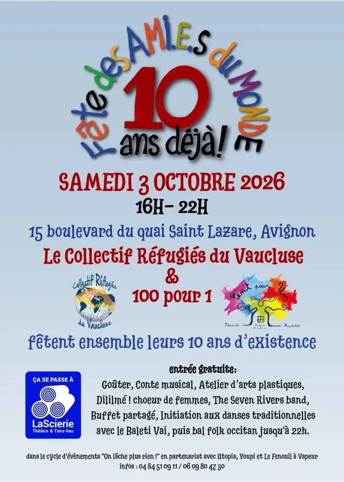 Illustration de l'événement : Fête des Ami-e-s du monde - Baleti Vaï