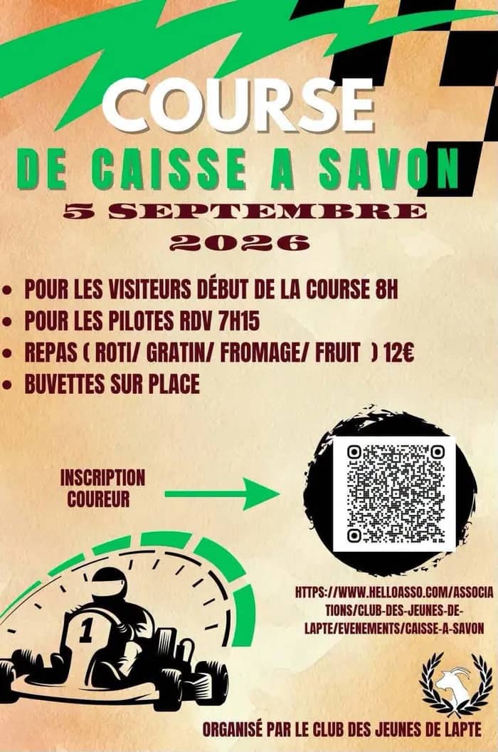 Illustration de l'événement : Course de caisses à savon