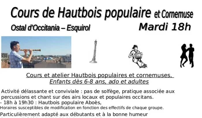 Illustration de l'événement : Initiation et rentrée des Hautbois populaires