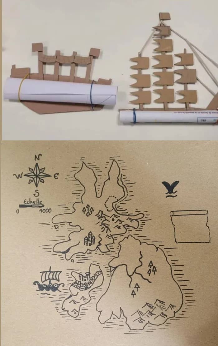 Illustration de l'événement : Carte de mondes imaginaires [Mois de l'imaginaire]