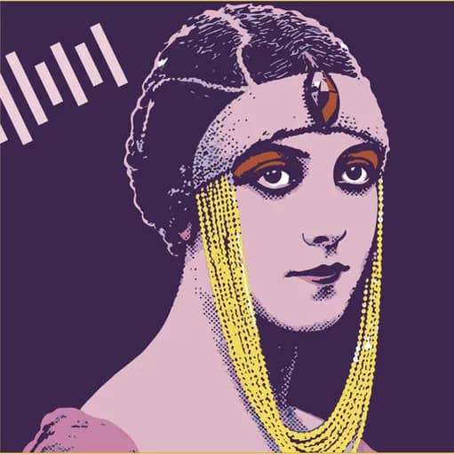 Illustration de l'événement : Composer pour le cinéma muet, une conférence autour de la réalisatrice et actrice Musidora à la Bibliothèque de la Cité