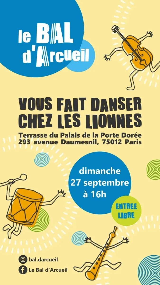 Illustration de l'événement : Le Bal d'Arcueil chez Les Lionnes
