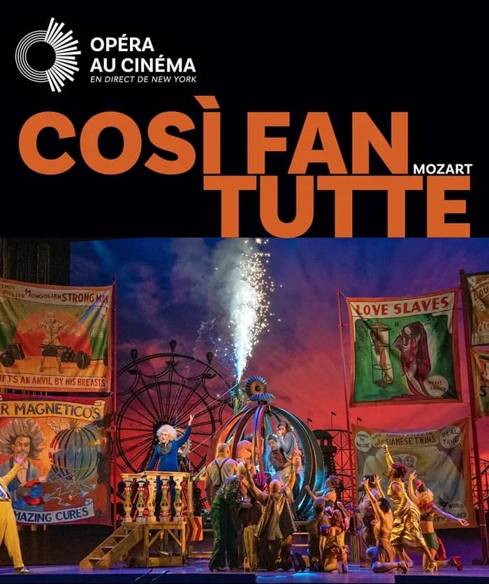 Illustration de l'événement : COSÌ FAN TUTTE - WOLFGANG AMADEUS MOZART
