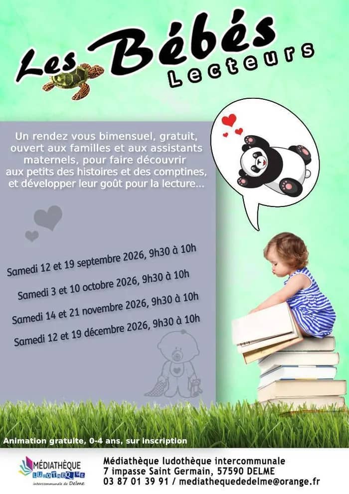 Illustration de l'événement : Bébés lecteurs « Ours ou panda ? »