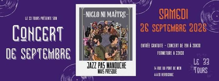 Illustration de l'événement : Concert - Niglo ni maître