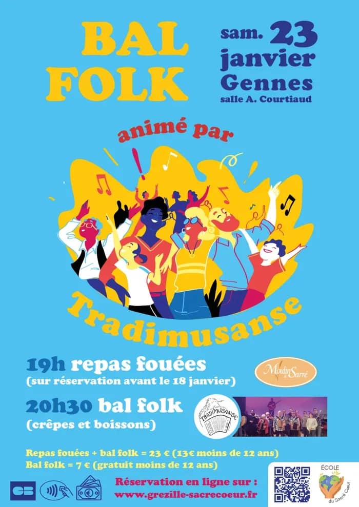 Illustration de l'événement : Repas fouées et Bal folk