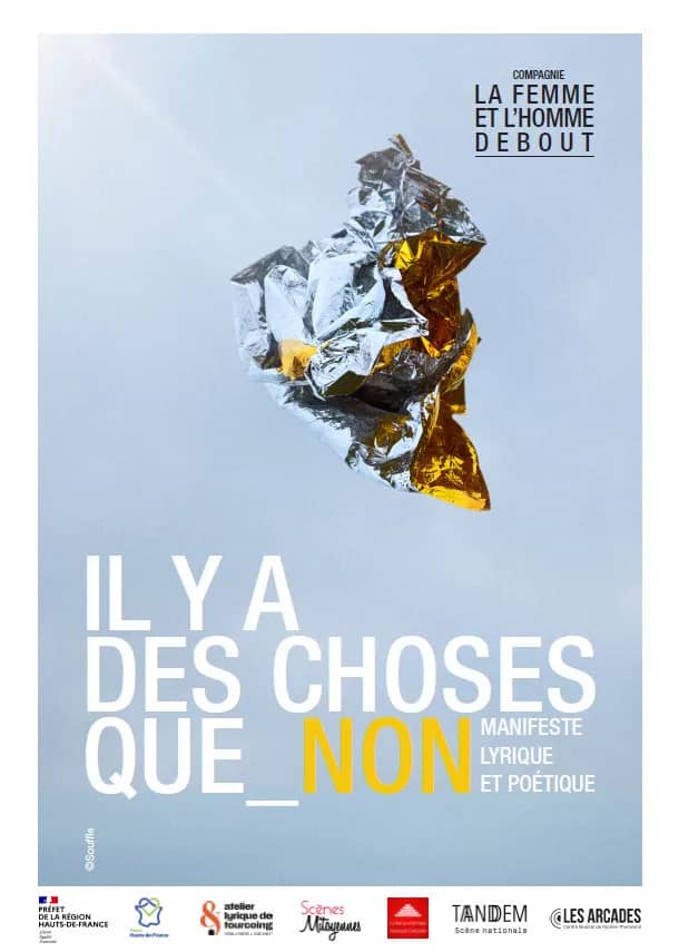 Illustration de l'événement : "Il y a des choses que Non" de la compagnie La Femme et l’Homme debout
