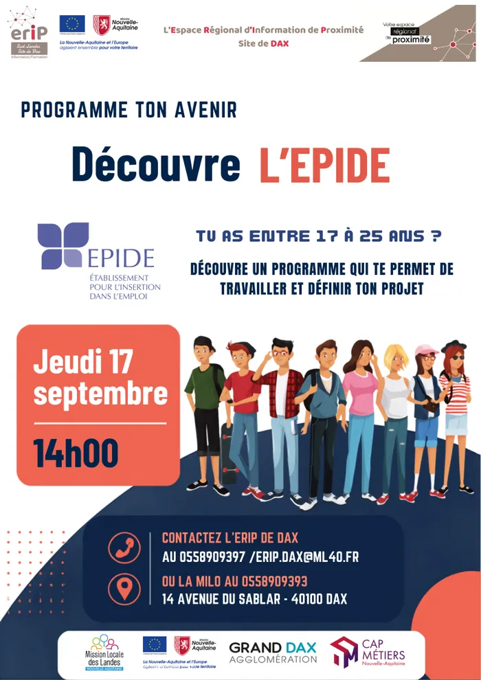 Illustration de l'événement : Découvre l'Épide de Bordeaux