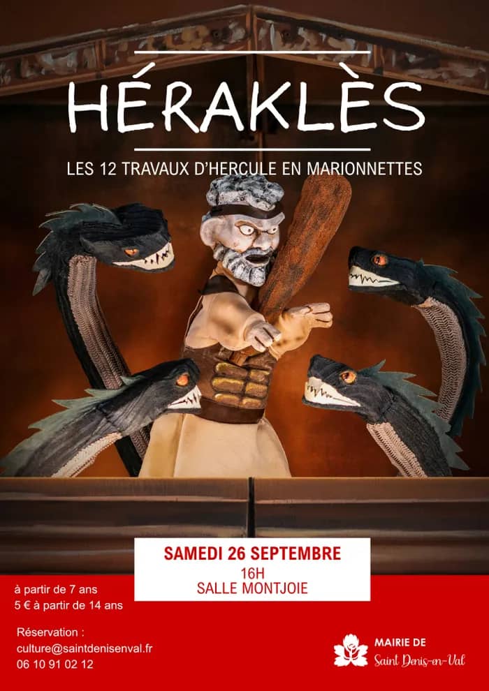 Illustration de l'événement : Spectacle de marionnettes Héraklès