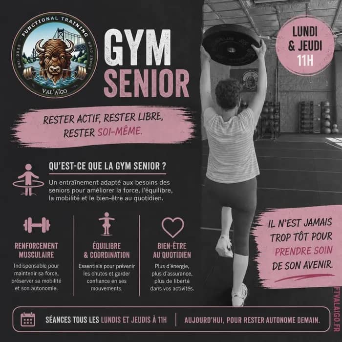 Illustration de l'événement : GYM SANTÉ SENIOR