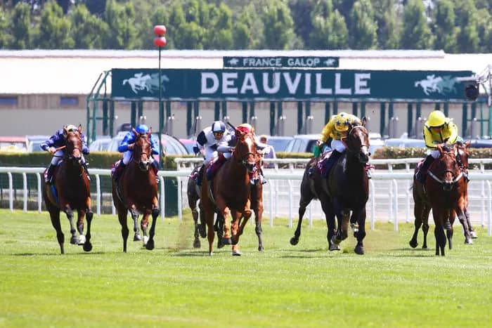 Illustration de l'événement : Courses de galop à l'hippodrome de Deauville la Touques