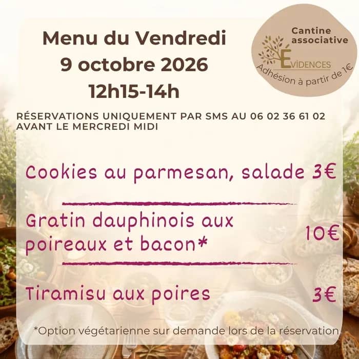 Illustration de l'événement : Cantine associative