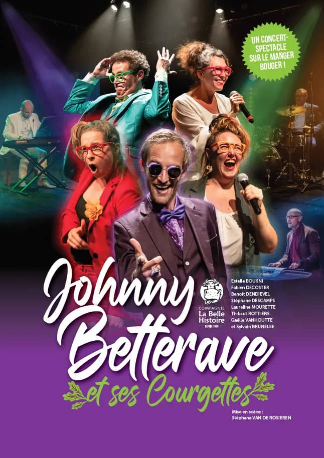Illustration de l'événement : Concert- spectacle Johnny Betterave et ses courgettes