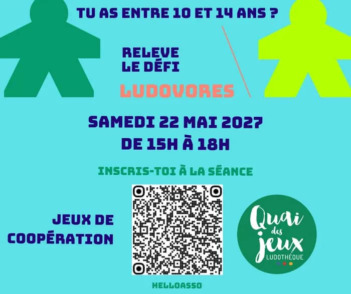 Illustration de l'événement : Club des Ludovores - séance jeux de coopération