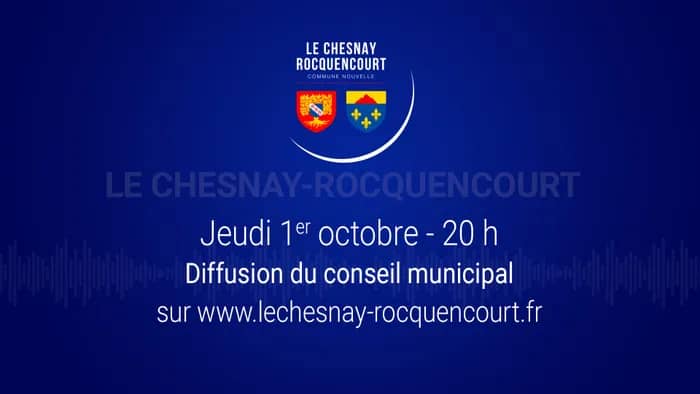 Illustration de l'événement : Conseil Municipal du 1er octobre