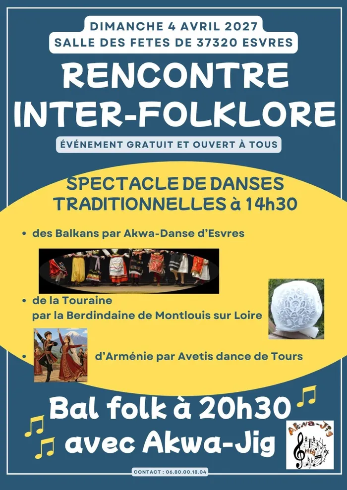 Illustration de l'événement : Rencontre folklore et bal folk