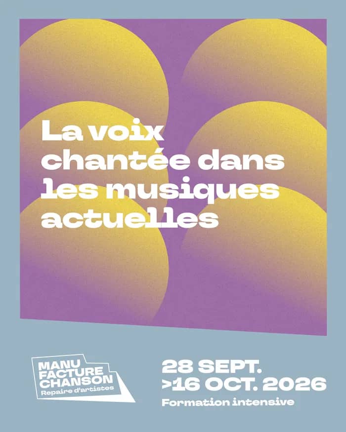 Illustration de l'événement : Stage - La voix chantée dans les Musiques Actuelles – Parcours intensif