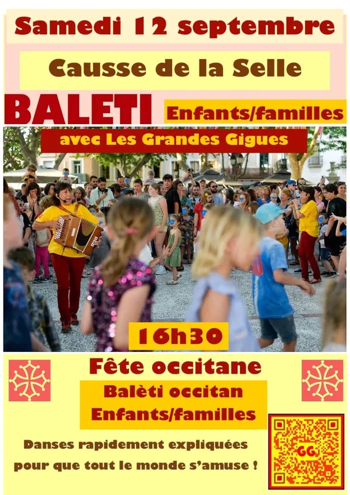 Illustration de l'événement : Balèti occitan enfants-familles