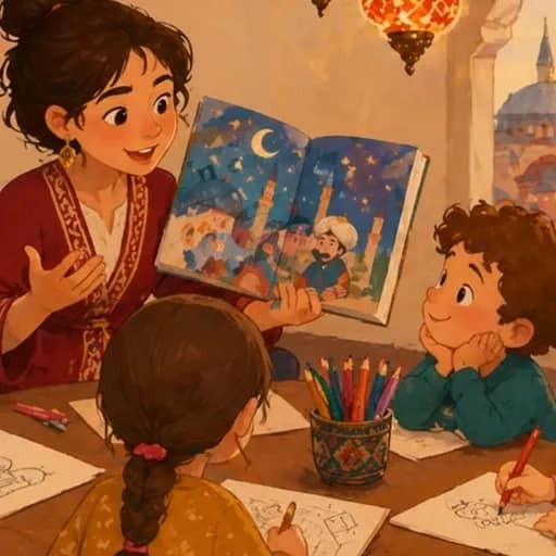 Illustration de l'événement : Lecture et atelier d’écriture autour d’un conte turc