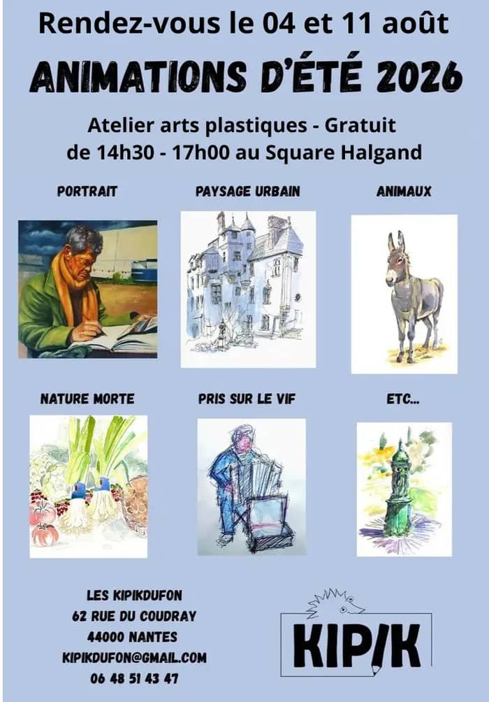Illustration de l'événement : KipikDufon – Animation autour des arts plastiques