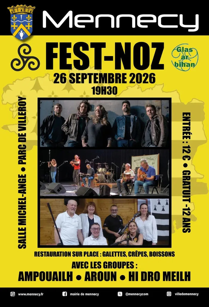 Illustration de l'événement : Fest-noz de Mennecy