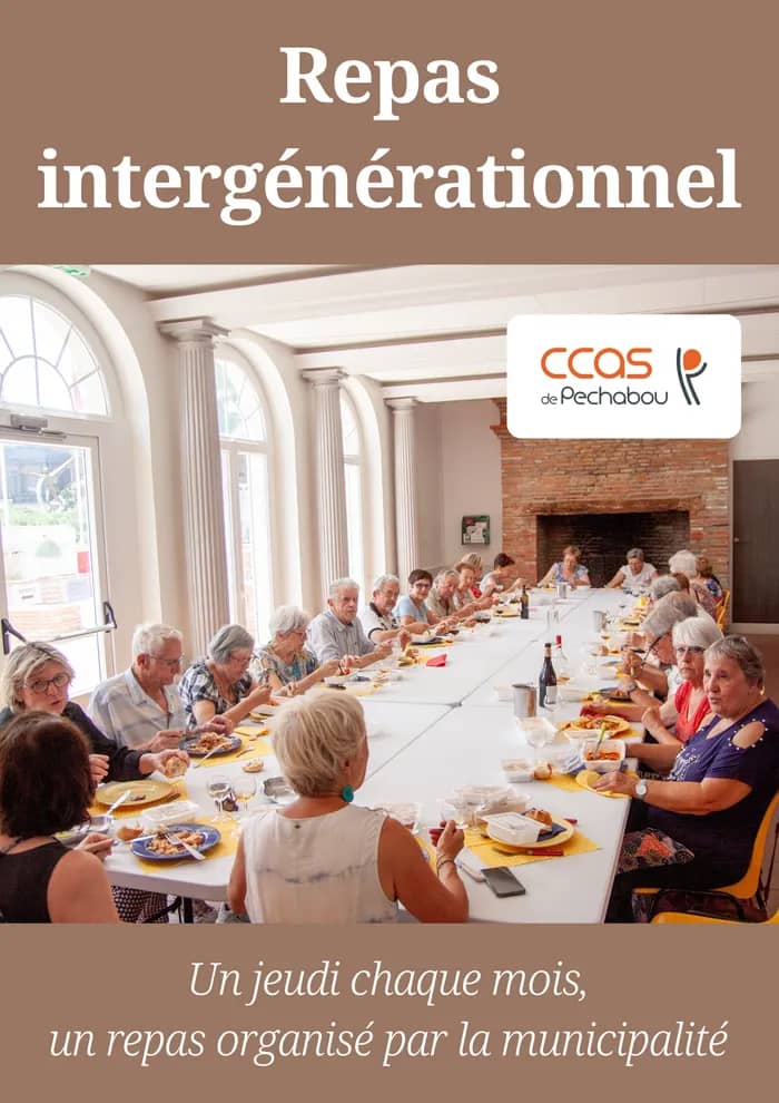 Illustration de l'événement : Repas intergénérationnel d’octobre 2026